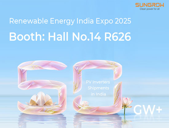 Sungrow Crosses 50 GW of PV Inverter Shipments in India
