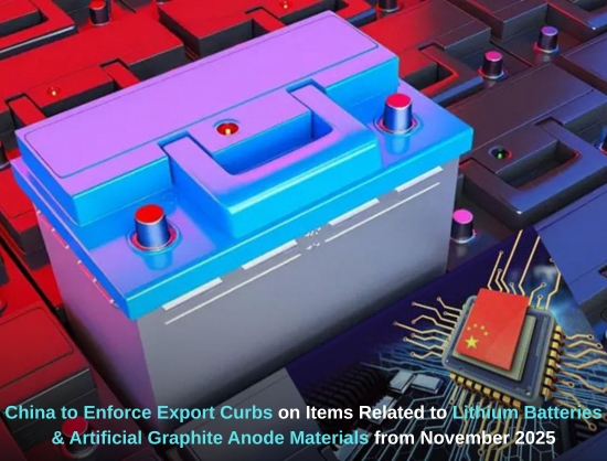 China Tightens Export Controls on Lithium Battery and Graphite Materials