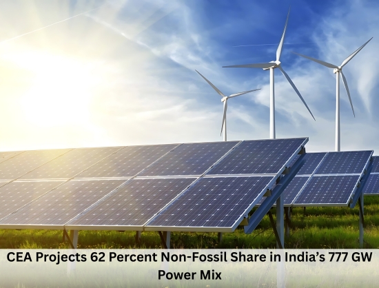 CEA Recommends 62 Percent Non-Fossil Share in 777 GW Installed Capacity by 2029-30